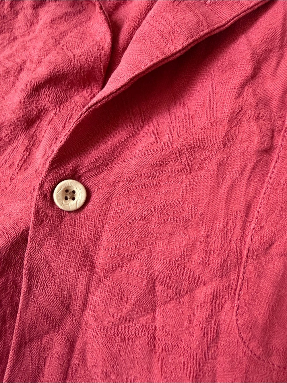(360)Tommy Bahama Men’s Coral Button-Front Camp Shirt - Picture 7 of 7